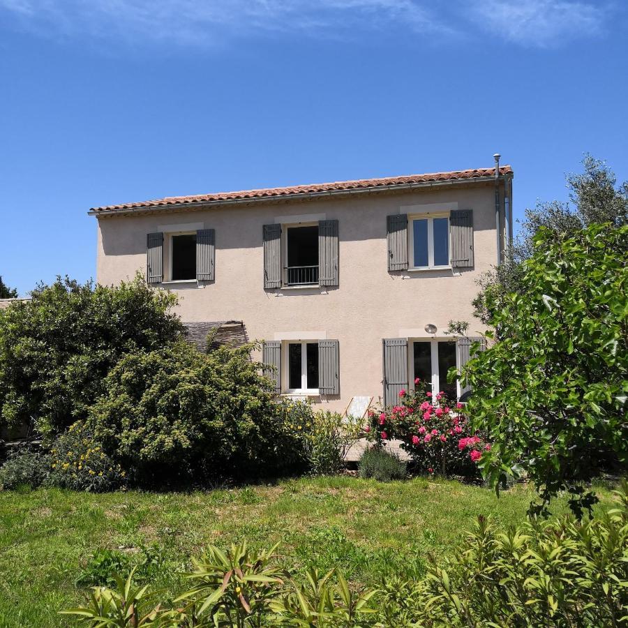 Villa Spacieuse Avec Terrasse Et Vue Mont Ventoux Entrechaux Екстериор снимка